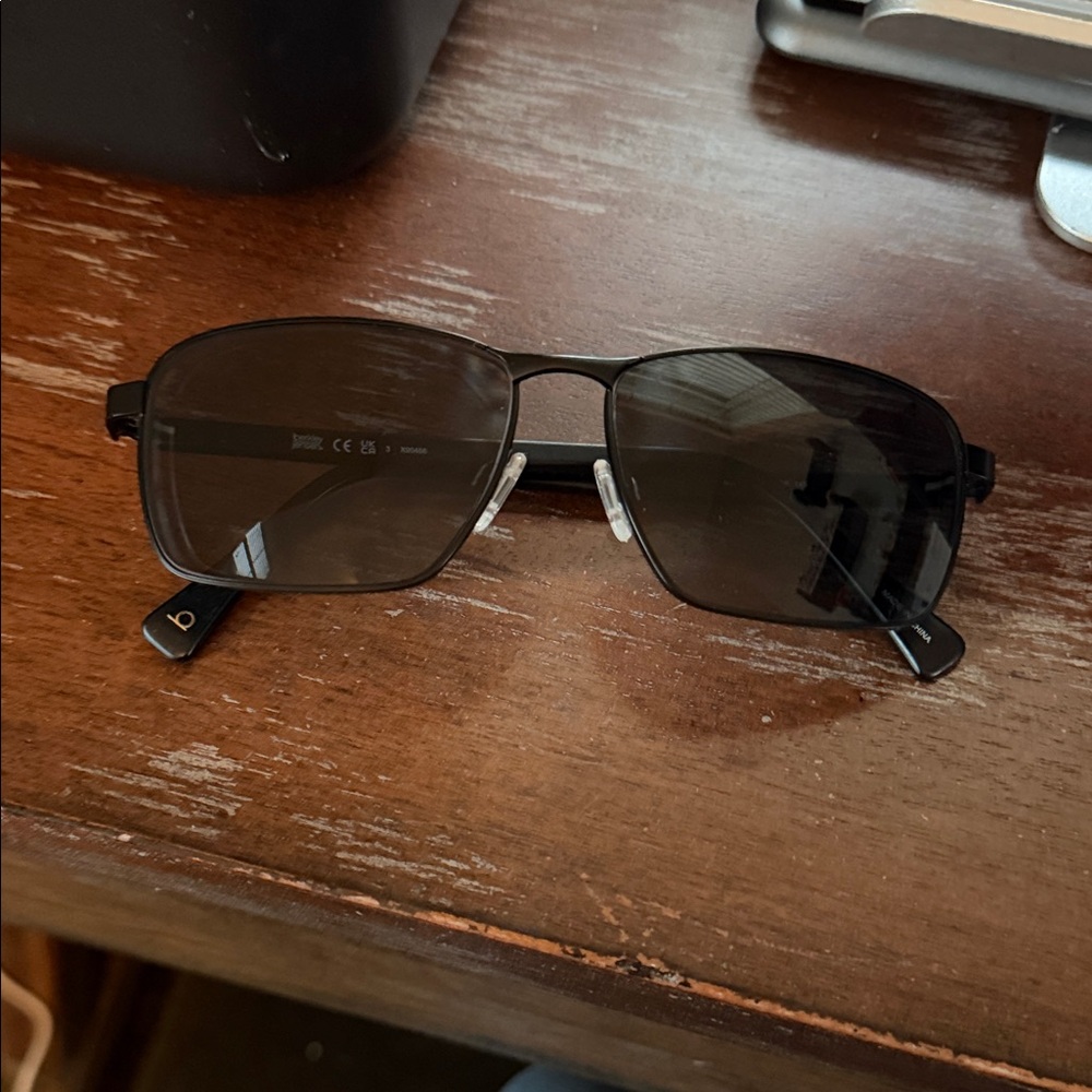 Berkeley Jensen BJ605/p/s 003P Men's Black Aviator-Style Sunglasses